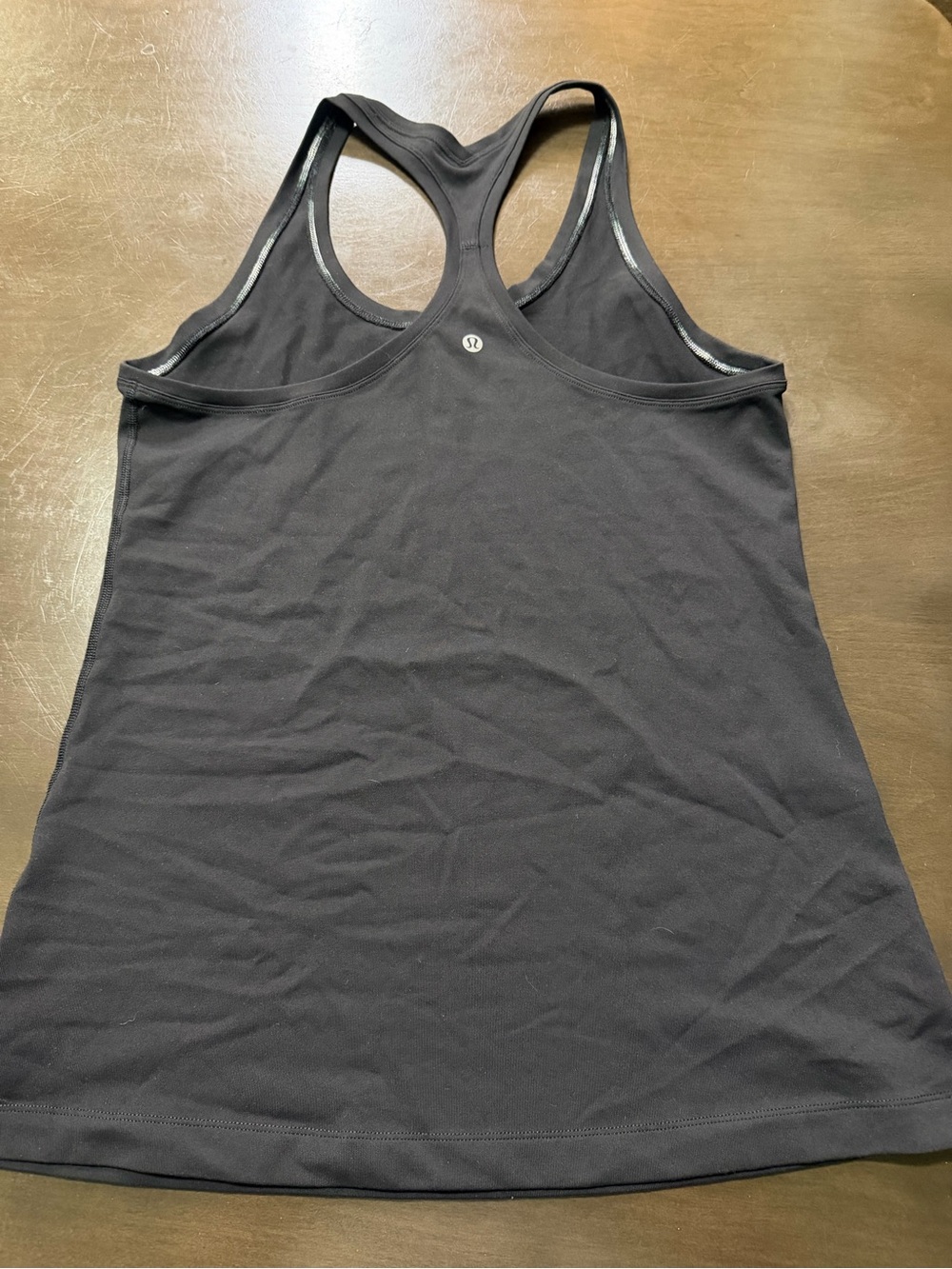 lululemon athletica Black Racerback Tank Top